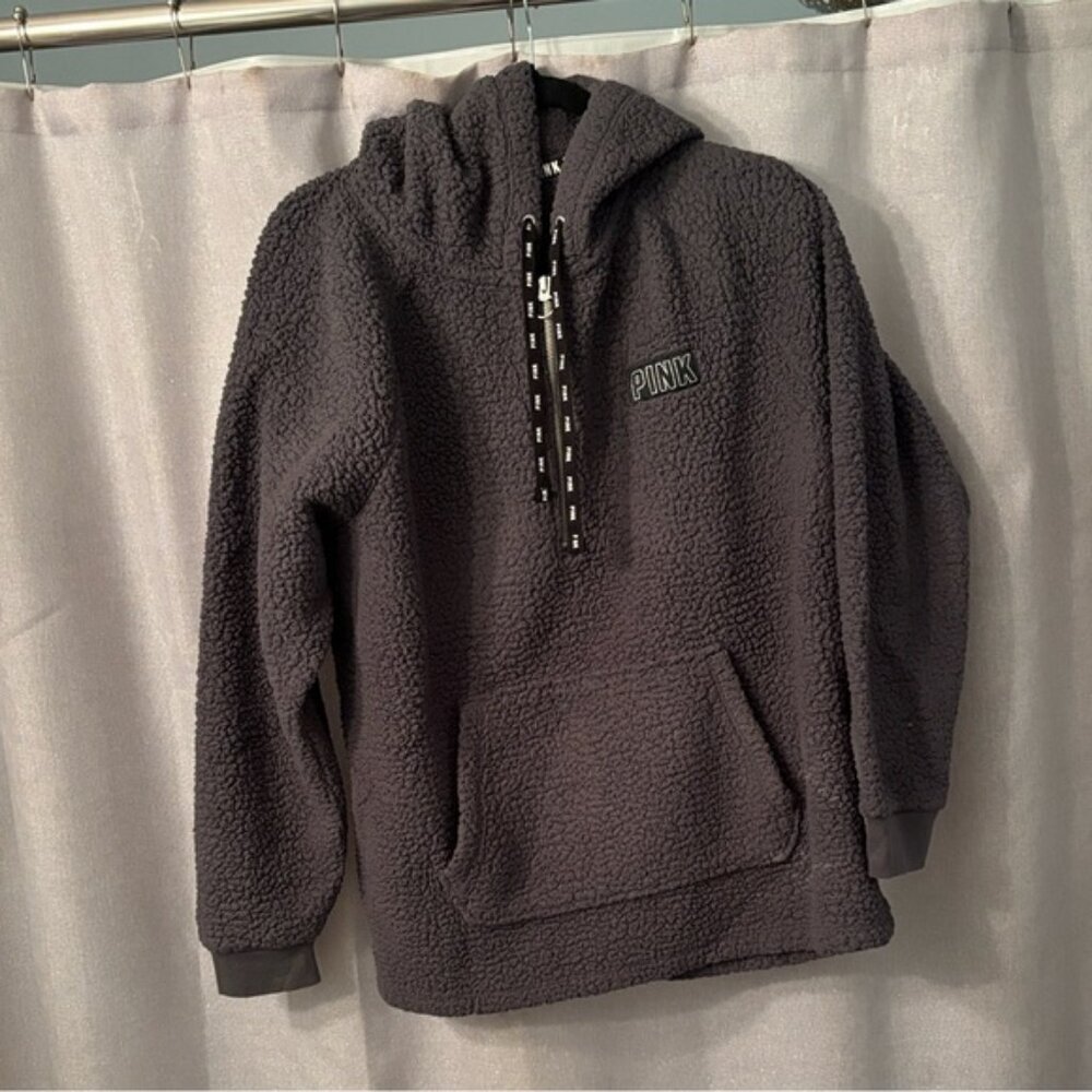 Victoria's Secret Pink Charcoal Hoodie